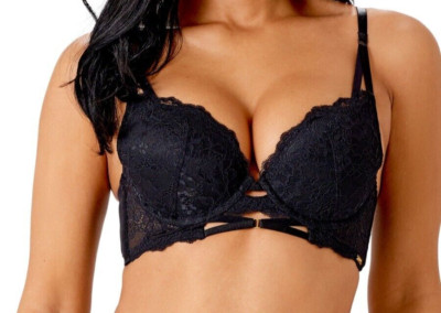Gossard Suspense Padded Longline Bra Black  Style No 19901  32C