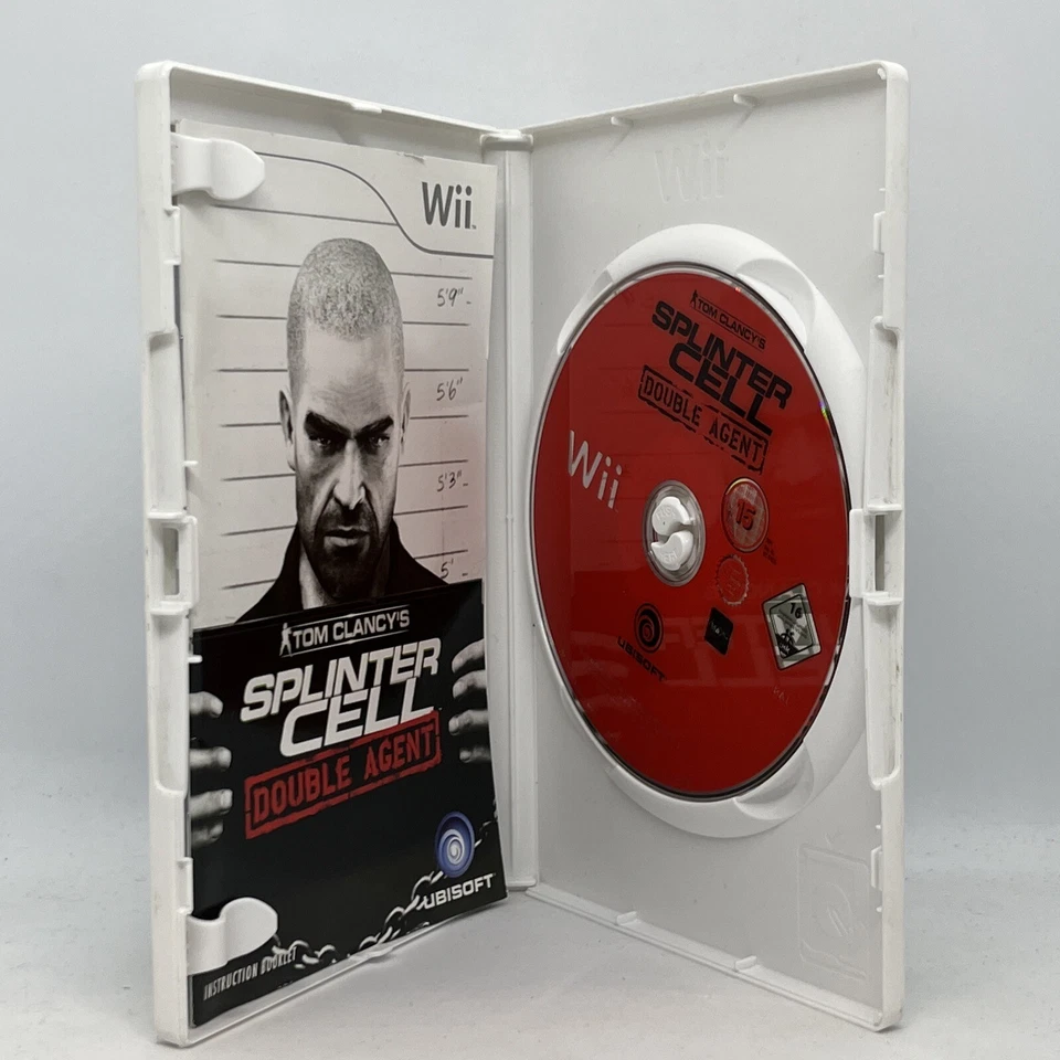 Tom Clancys Splinter Cell Double Agent Nintendo Wii Video Game Free Post PAL - Image 3 of 4