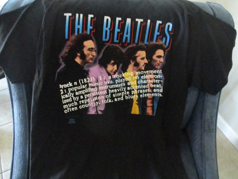 The Beatles Vintage Winterland brand Tshirt 1991 Sz L Excellent 