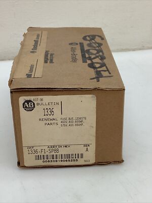 Allen Bradley 1336-F1-SP8B 400-600 HP Fuse Bus - NEW