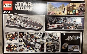 LEGO 4504 Collectible Star Wars Millennium Falcon 2004 RETIRED NEW SEALED Blue