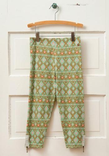 Leggings Bleu à Imprimé Floral Matilda Jane Taille 12 - Occasion Très Bon état - Pour Tous Les Jours