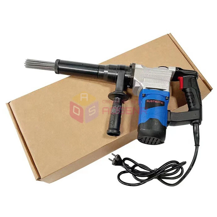 Electric Descaling Gun Needle Derusting Gun Needle Scaler Boat Rust  Cleaning