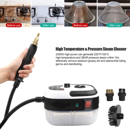 2500W High Pressure Steam Cleaner Machine Portable Cleaning Machine for Home Car - Picture 5 of 31
