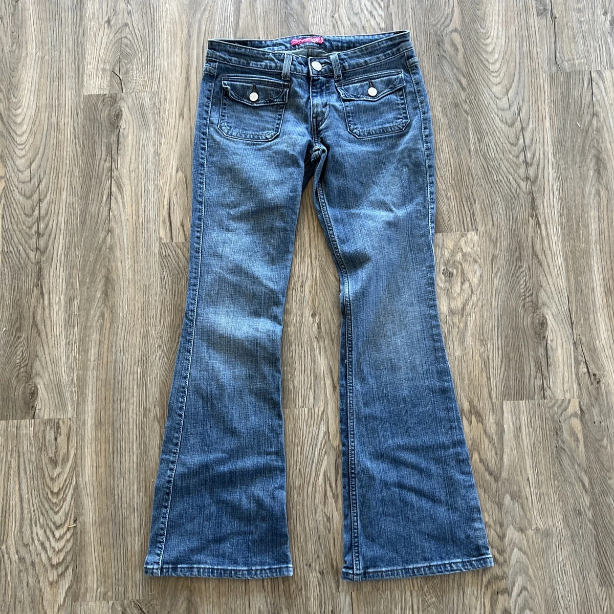 vintage Y2K ultra low rise jeans