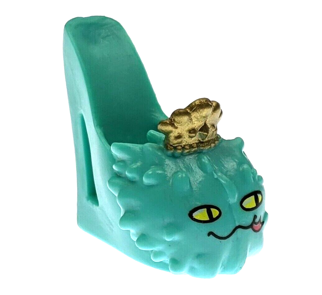 SAOLA Monster High Cleo De Nile Dead Tired solo scarpa pantofola tacco verde destro