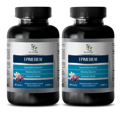 Stress enhancer - EPIMEDIUM HERBAL BLEND - Vital energy 2Bot 120Caps