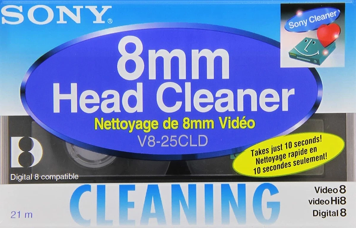 8mm Head Cleaner In Camcorder Tapes & Discs for sale | eBay