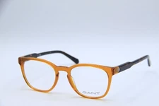 NEW GANT GA 3255 047 CLEAR BROWN HAVANA AUTHENTIC FRAMES EYEGLASSES 51-19