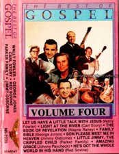 The Best Of Gospel Volume Four on cassette - V.G. Condition