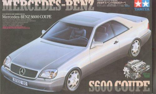 Tamiya Mercedes-Benz S600 Coupe 1/24新品！！ Rare Kit Tamiya 1/24 model kit Mercedes S600 Coupe from Japan