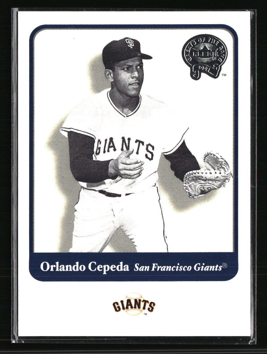 Orlando Cepeda 2001 Fleer Greats of the Game #13  Baseball Card
