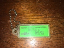 Norton Sturges Chevrolet Company Huge Oklahoma Keychain