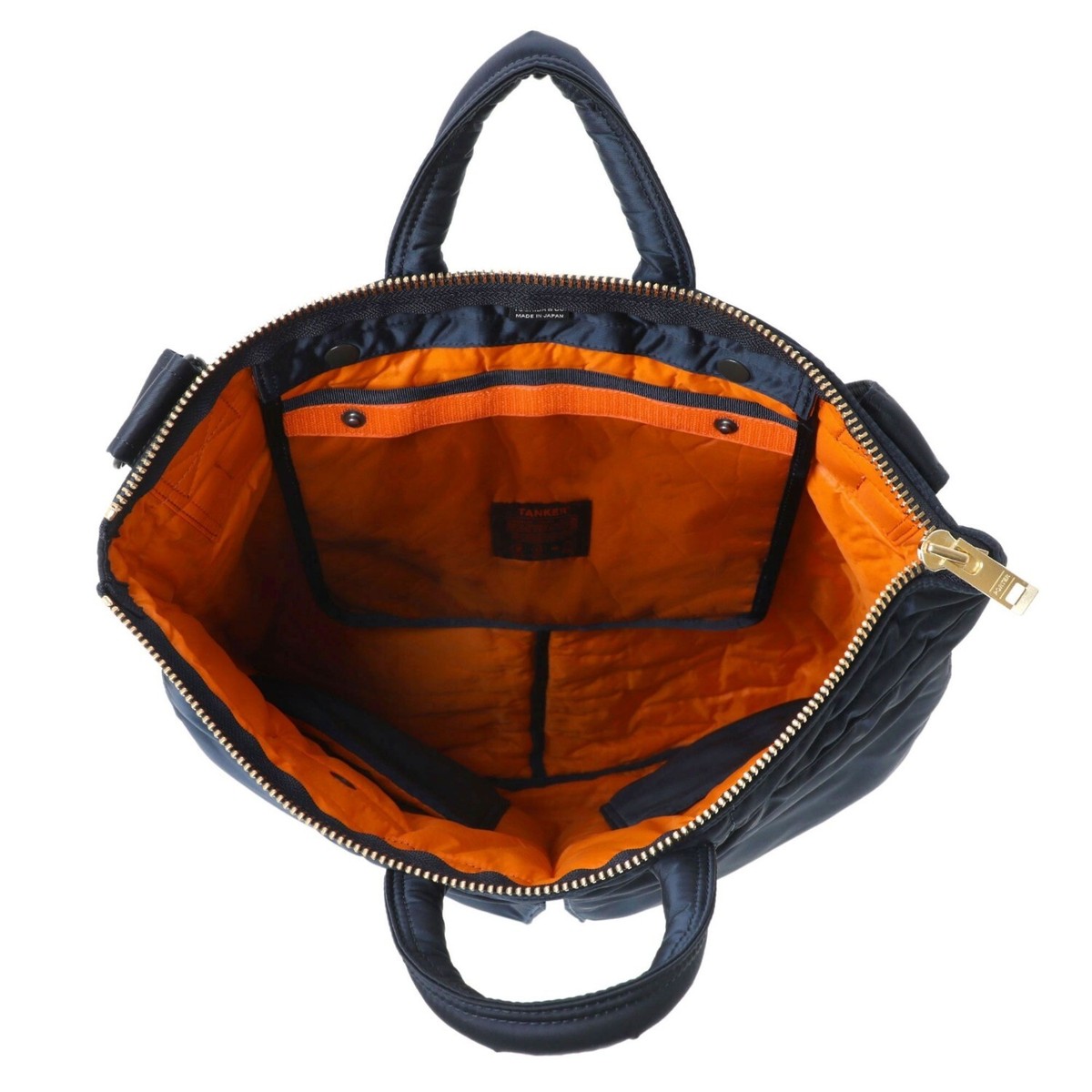 <希少美品>　限定色ブルー　PORTER TANKER HELMET BAG PORTER TANKER Nylon HELMET BAG (L) 622-19554 IRON BLUE Yoshida