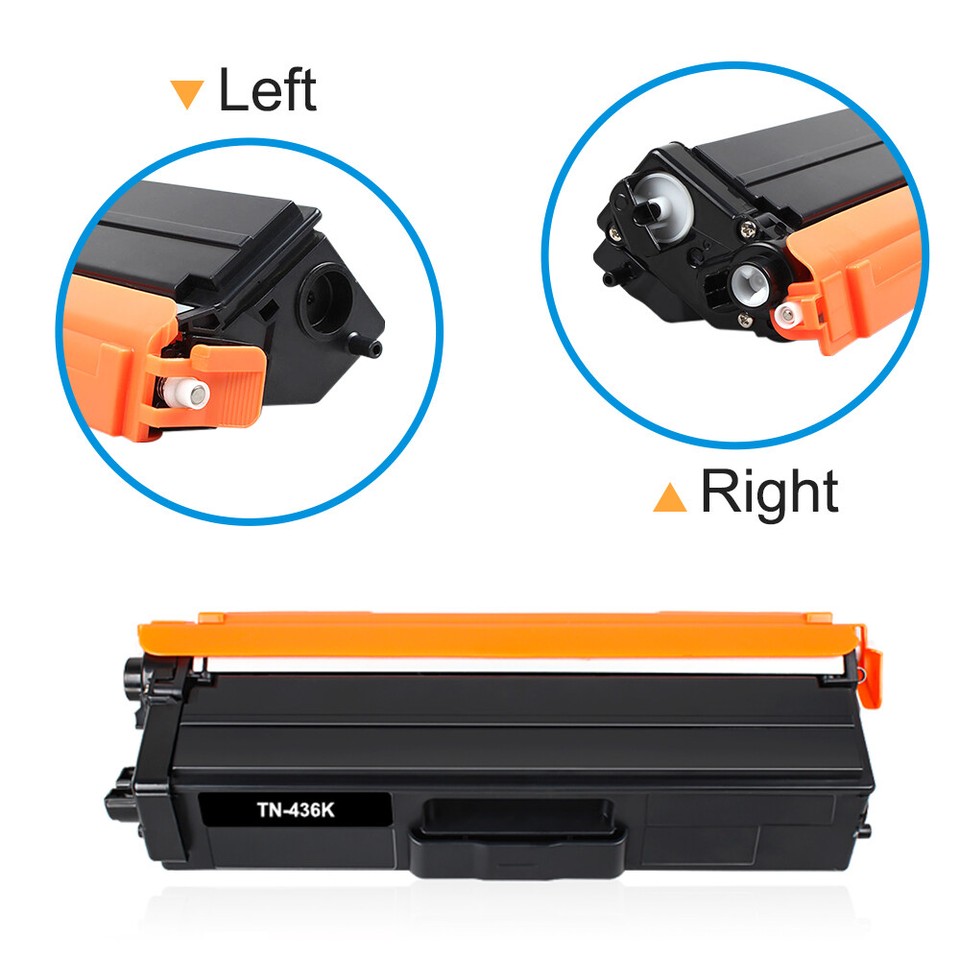 4PK For Brother MFC-L8610CDW MFC-L8900CDW Color Toner Cartridge TN433 ...