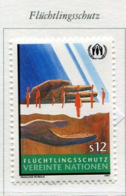 19399) UNITED NATIONS (Vienna) 1994 MNH** Nuovi** Refugee.