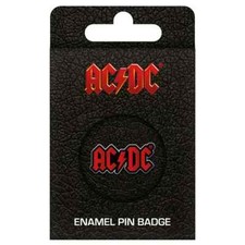 Image of AC/DC Logo Enamel Pin Badge (Boxed) Fully Licensed