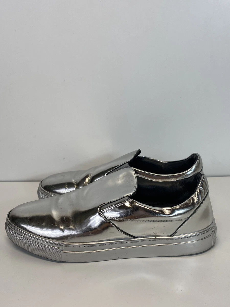 Balenciaga silver sneakers sales