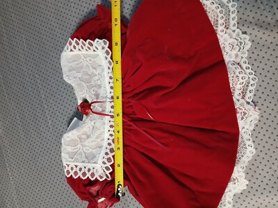 Hugs & Kisses Newborn Baby Christmas Holiday Dress Red Velvet Lace Collar | eBay Hugs & Kisses Newborn Baby Christmas Holiday Dress Red Velvet Lace Collar | eBay