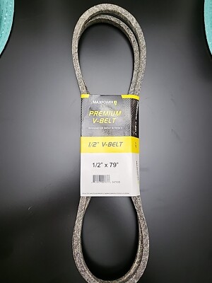 Maxpower Premium V-Belt 1/2'' x 79'' Fast Shipping 