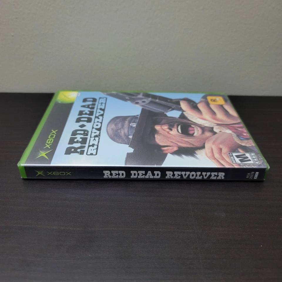 Red Dead Revolver (Microsoft Xbox, 2004) New Factory Sealed Y-Fold Black Label - Image 4 of 4