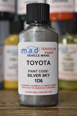 Ausbessern Auto Farbe 30ML Flasche für Toyota Silber Sky 1D6