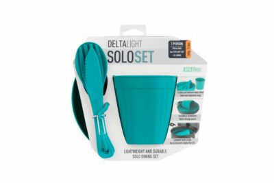 Sea To Summit Delta Light Solo Set. Grau oder Pazifikblau.