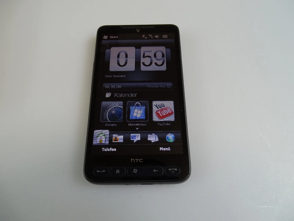 Original HTC HD2 Schwarz! TOP ZUSTAND! Ohne Simlock! OVP! RAR! Einwandfrei! - Bild 2 von 4