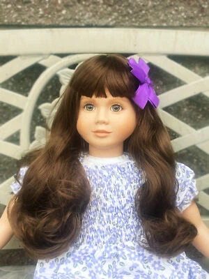 Jennifer in Classic Brown Wig Size 13-14" for My Twinn Dolls