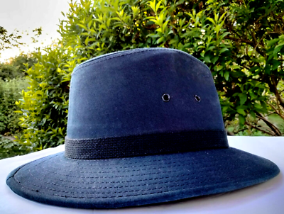 DORFMAN PACIFIC Hat Men's Size MED Safari Indiana Jones 100% Cotton NWOT