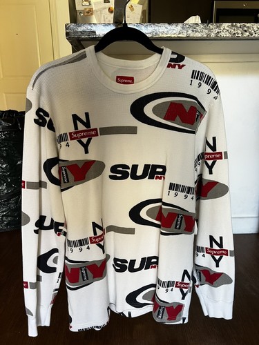 Supreme NY Waffle Thermal White (Size 