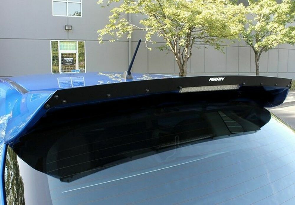 PERRIN ガーニーフラップ PSP-BDY-401BK ブラック Perrin Gurney Flap for 09-14 WRX Hatch / 08-14 STI Hatch