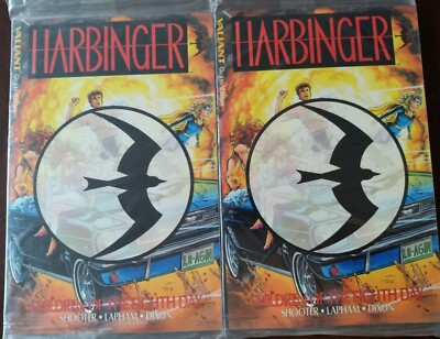 x(2) Harbinger: Children of the Eighth Day Valiant Graphic Novel's POLYSEALED