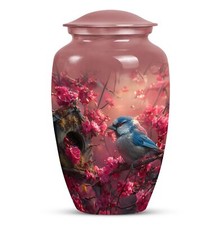 Bird Sophisticated Large Funeral Urn Timeless Adult Cremation Urns Classic Memor