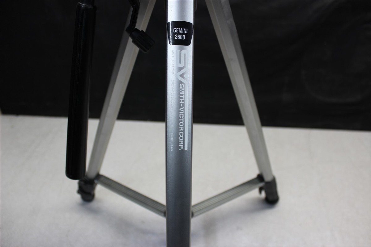 Smith-Victor Gemini 2600 Tripod w/ Fluid Pan Head | eBay