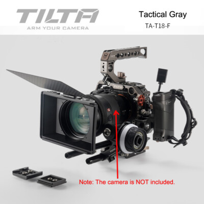 Tilta TA-T18-D-B DSLR Full Camera Cage Top Handle Rig Kit for SONY