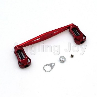 Lightweight 4'' Red Baitcasting Fishing Reel Handle For Daiwa Tatula Reel Upgrade
