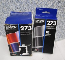 EPSON GENUINE Ink Cartridge 273 Photo Black Cyan Magenta Yellow NEW