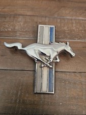 Vintage 1960s Ford Car Fender Horse Pony Emblem