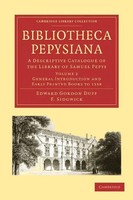 Edward Gordon Duff | Bibliotheca Pepysiana | Taschenbuch | Englisch (2009)