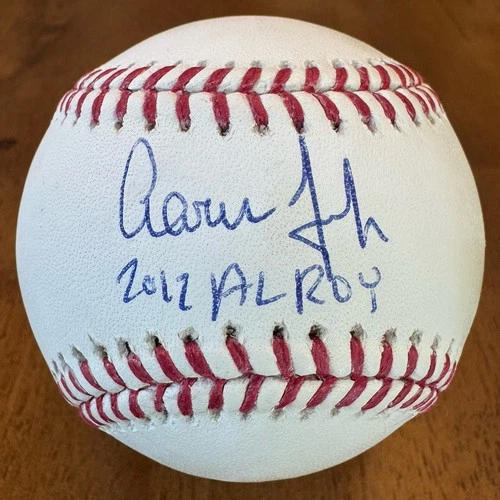 Aaron Judge 2017 AL ROY Signed Autographed Major League Baseball Fanatics COA