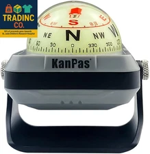 V-39-L Dashboard Ball Compass for Car with Double Dials Luminous Capsule Adjusta