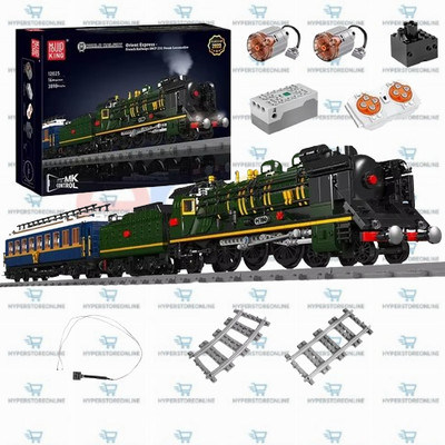 Mould King 12025 Orient Express Dampflok