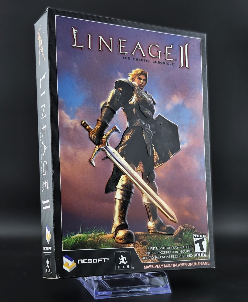 Lineage 2 II Chaotic Chronicle PC Complete CD Rom - CIB In
