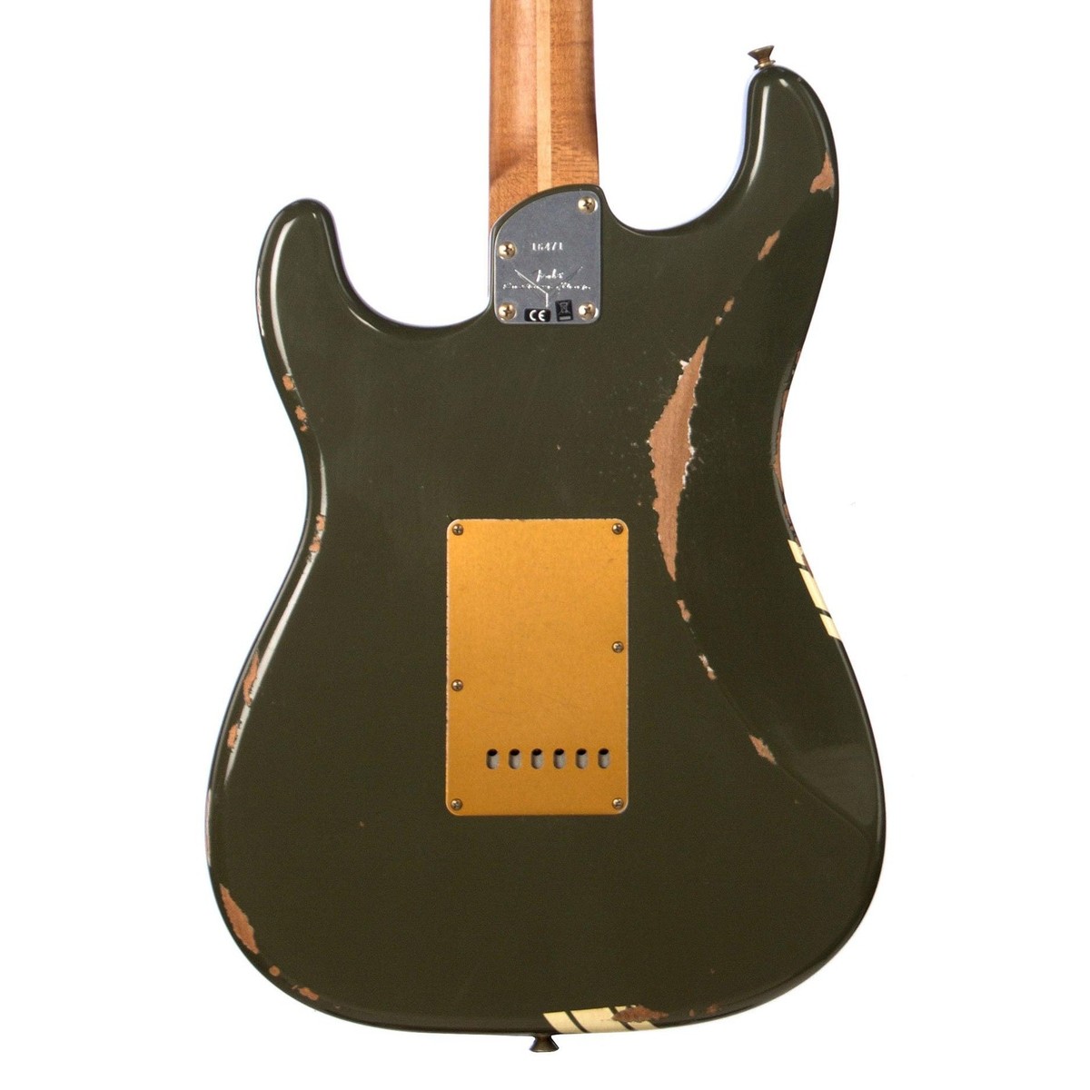 Fender Custom Shop MVP Stratocaster HSS Relic Olive Drab w/Comp