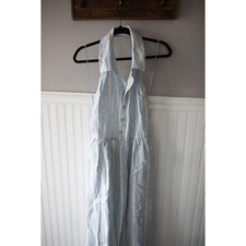 Anthropologie Reformation Tace Linen Midi Shirt Dress 12 NEW