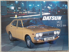 Datsun Violet 140J & 160J SSS Brochure 1975