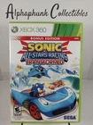 Sonic & All-Stars Racing Transformed Bonus Ed. (Microsoft Xbox 360, 2012) TESTED