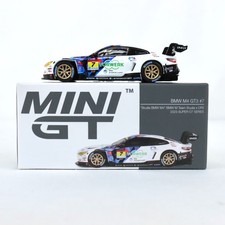 Mini GT BMW M4 GT3 #7 Studie x CRS 2023 Super GT Series Toy Model Ages 14+