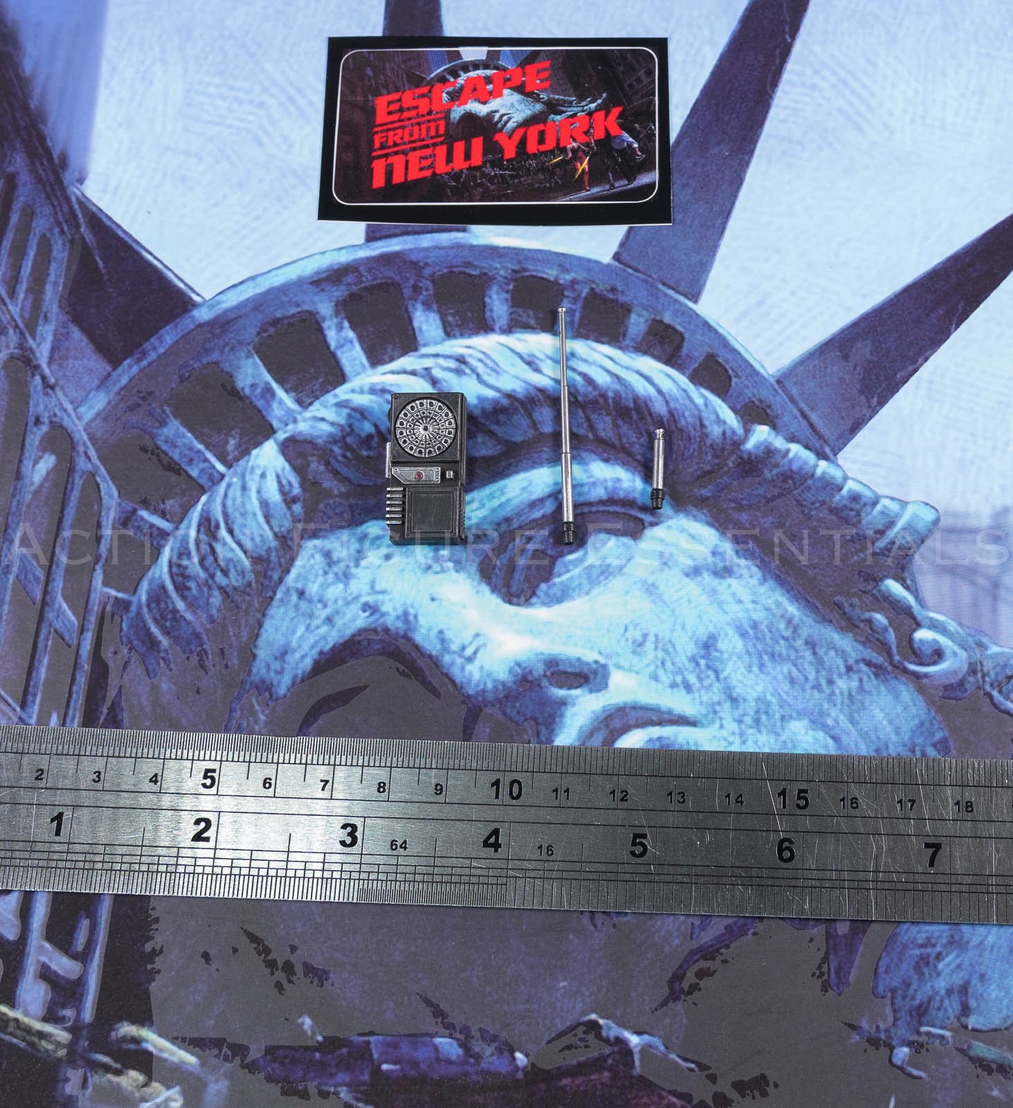 Snake Plissken Radio 1/6 Scale Escape From New York Asmus Loose Part Custom